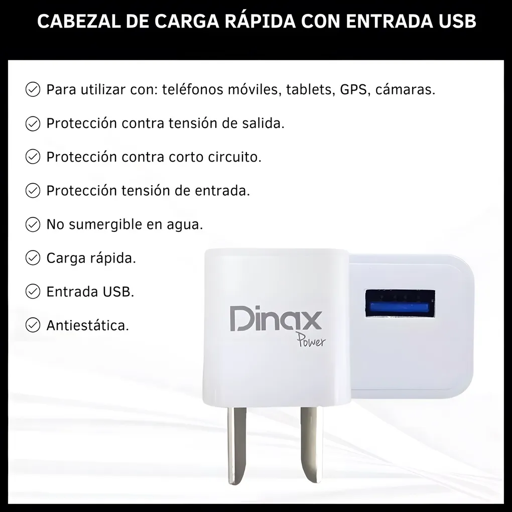 Cargador DINAX 1A