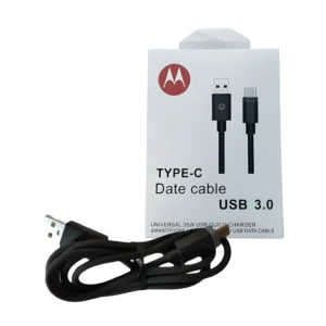 Cable USB a Tipo C Motorola 3.0 Cable USB a Tipo C Motorola 3.0