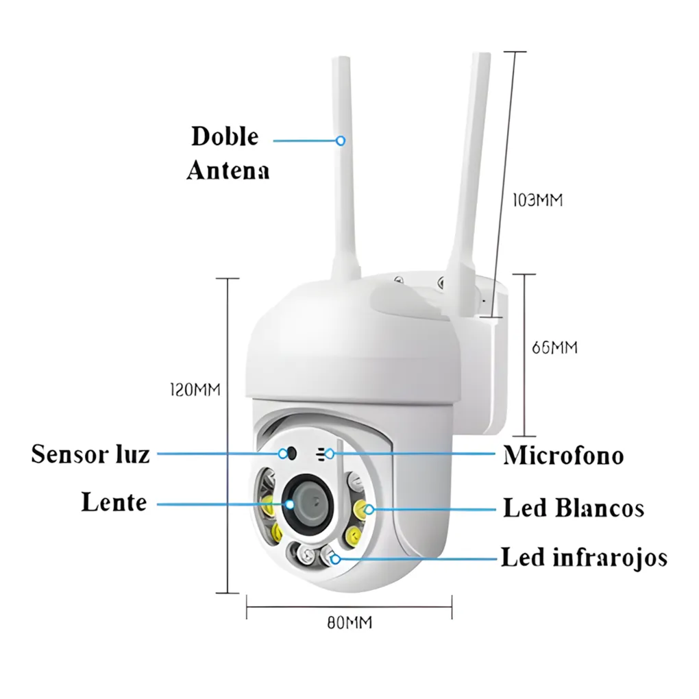 Camara Inteligente Wifi Oryx OR-104