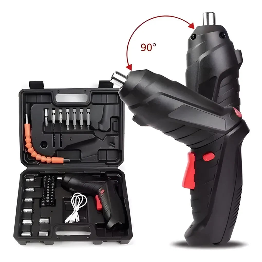 Destornillador Electrico 47 PCS con Maletin 1 Destornillador Electrico 47 PCS con Maletin