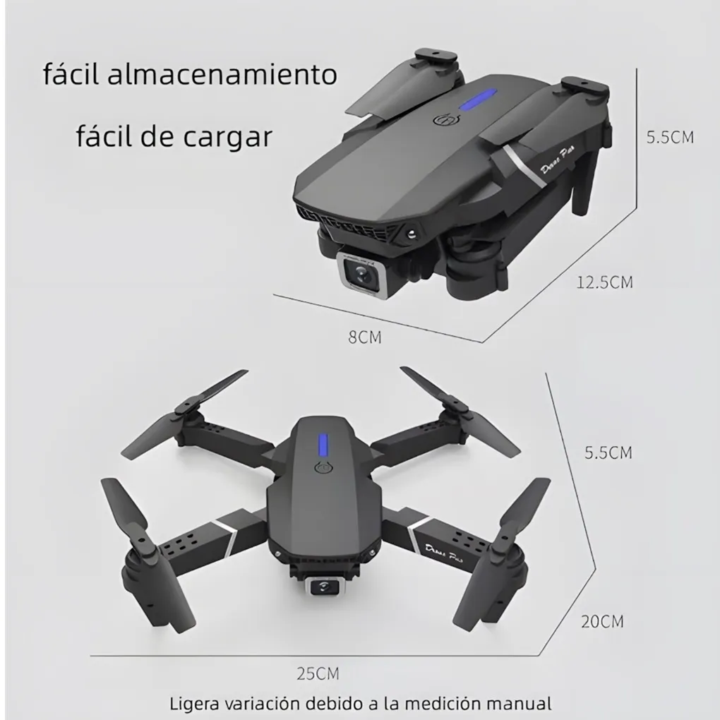 Drone E88 Pro Max Dual Camara 4K 4 Drone E88 Pro Max Dual Camara 4K