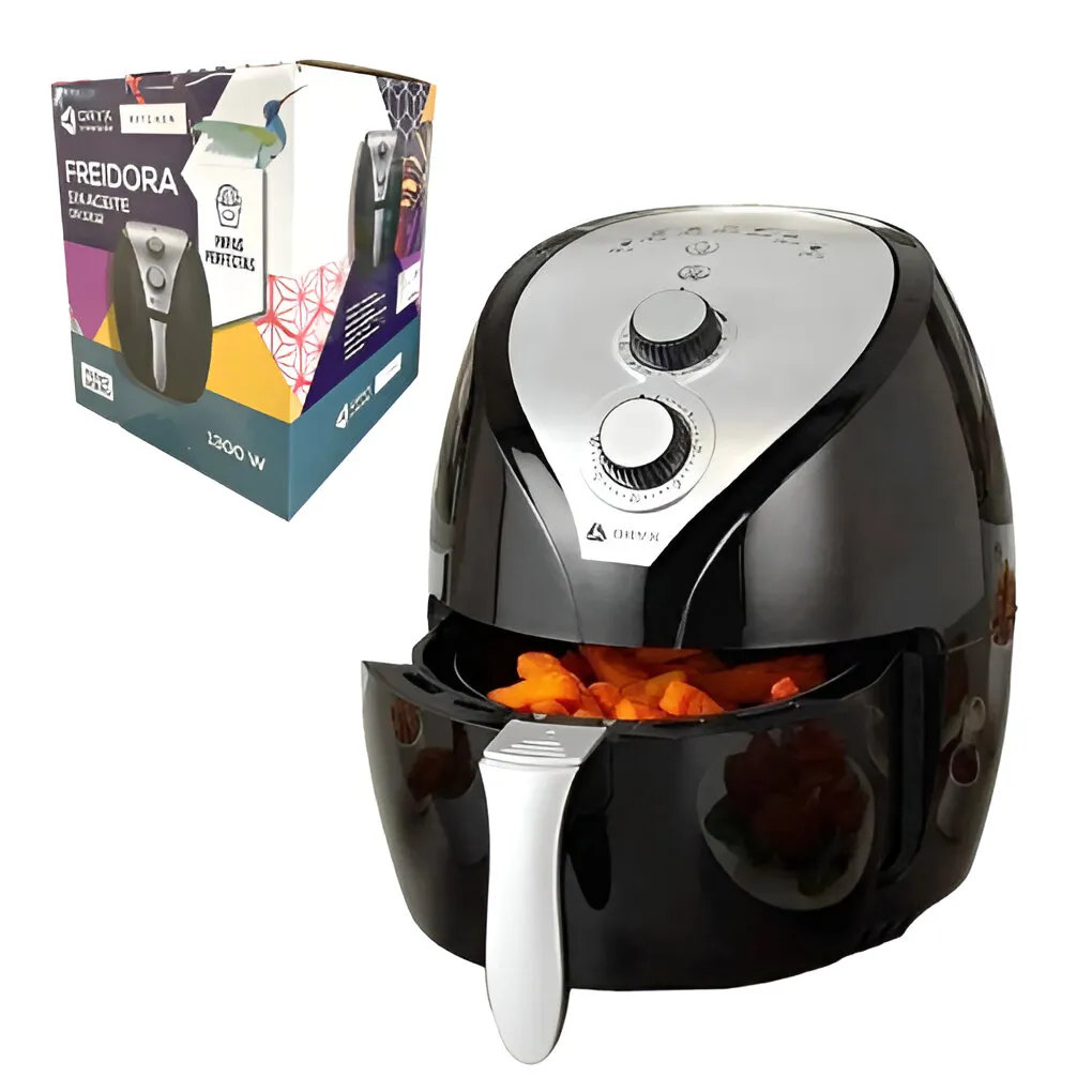 Freidora Electrica Sin Aceite Oryx 3.2Lts 1300W