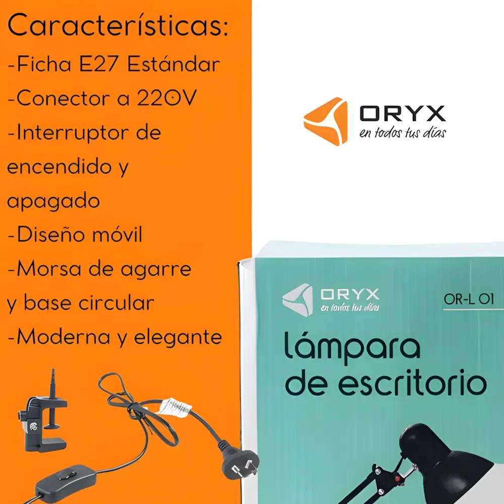 Lampara de Escritorio ORYX OR-L01