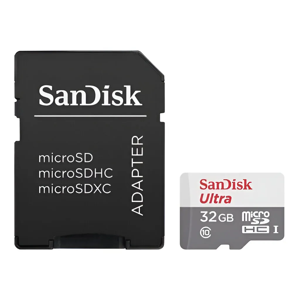 Micro sd 32gb Sandisk Ultra 100mbs-EL BAJO IMPORTADORA-1 Micro sd 32gb Sandisk Ultra 100mb/s Clase 10