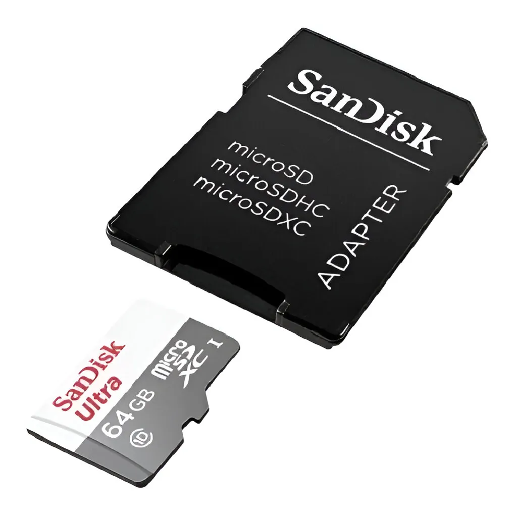 Micro sd 64gb Sandisk Ultra 100mbs-EL BAJO IMPORTADORA-2 Micro sd 64gb Sandisk Ultra 100mb/s Clase 10