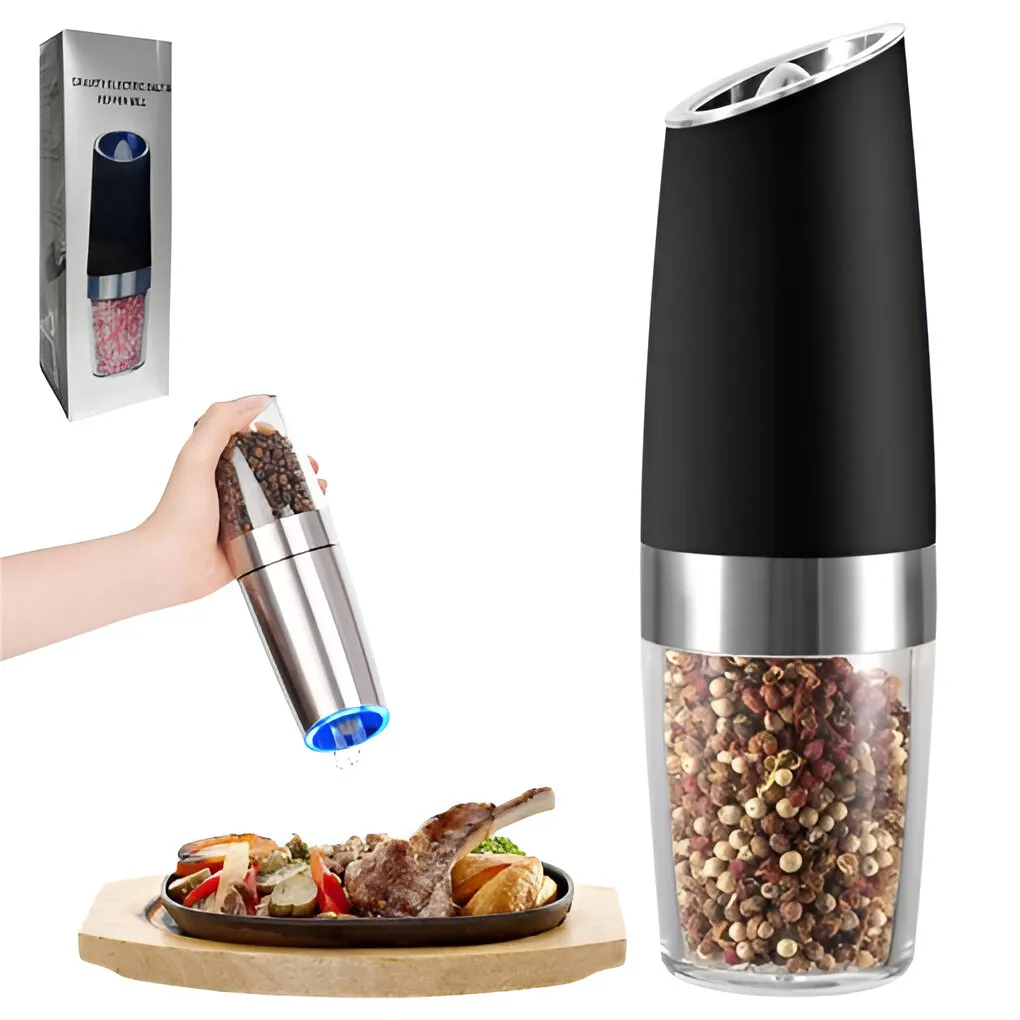 Pimentero Gravity Electric Salt y Pepper Mill Pimentero Gravity Electric Salt y Pepper Mill