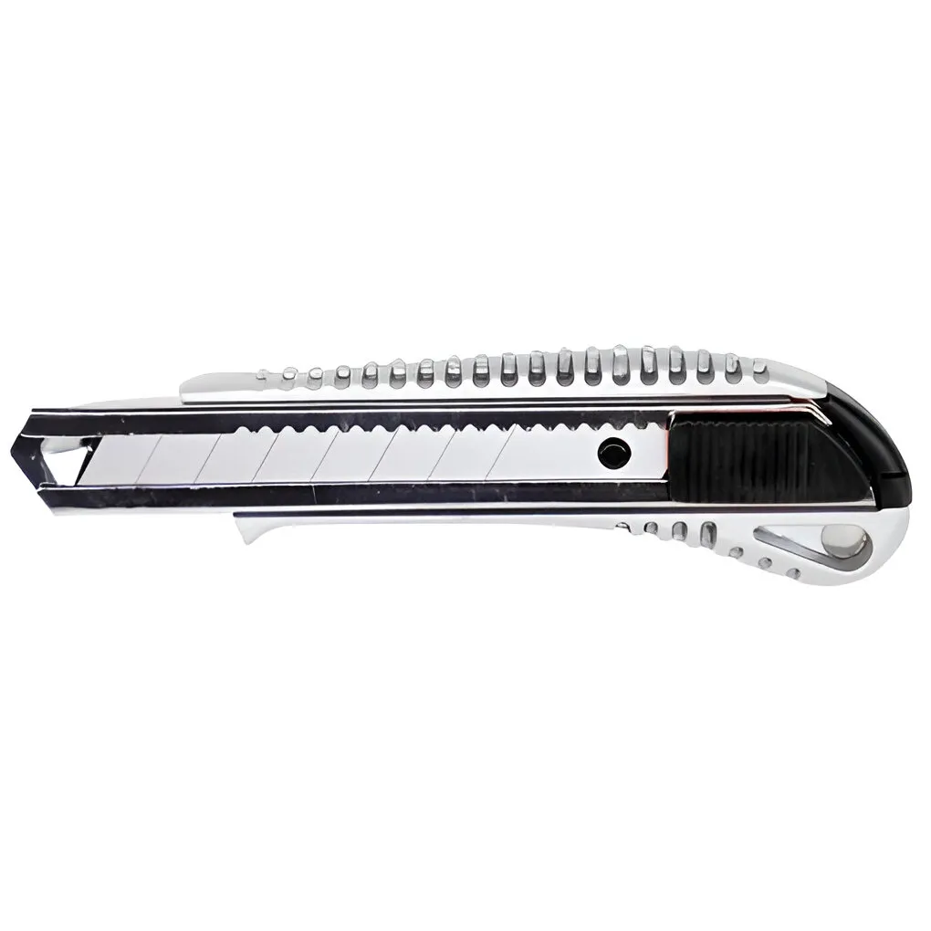 Cutter de Aluminio Barovo hoja 18 mm x 100 mm - CUT 0018