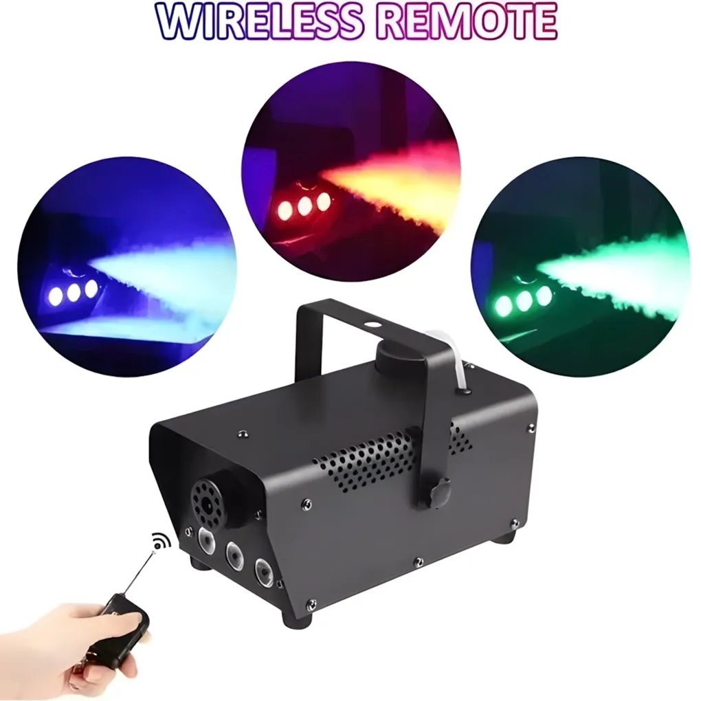 Maquina de Humo 600W E027 c control remoto