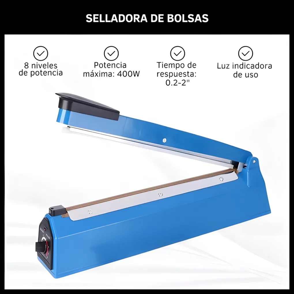 Selladora de Bolsas de 300mm OM
