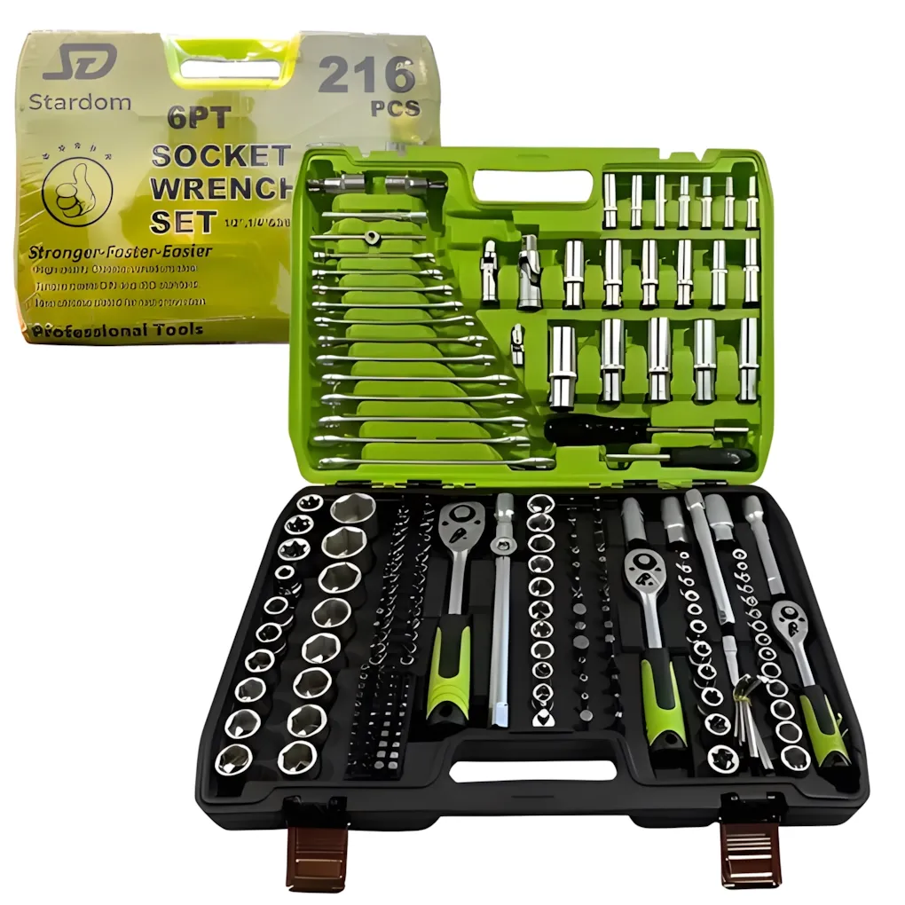Set de Llaves de Tubos STARDOM 216PCS
