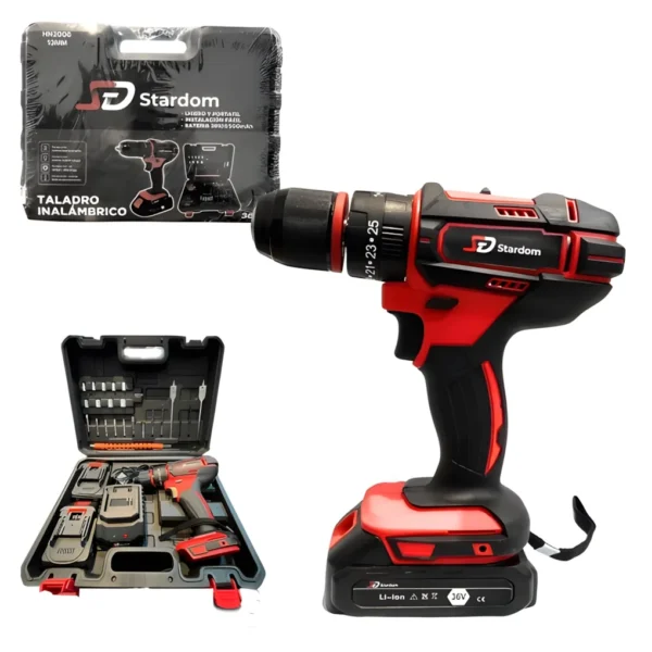 Taladro Eléctrico Stardom 36V HN2006 Taladro Eléctrico Stardom 36V HN2006