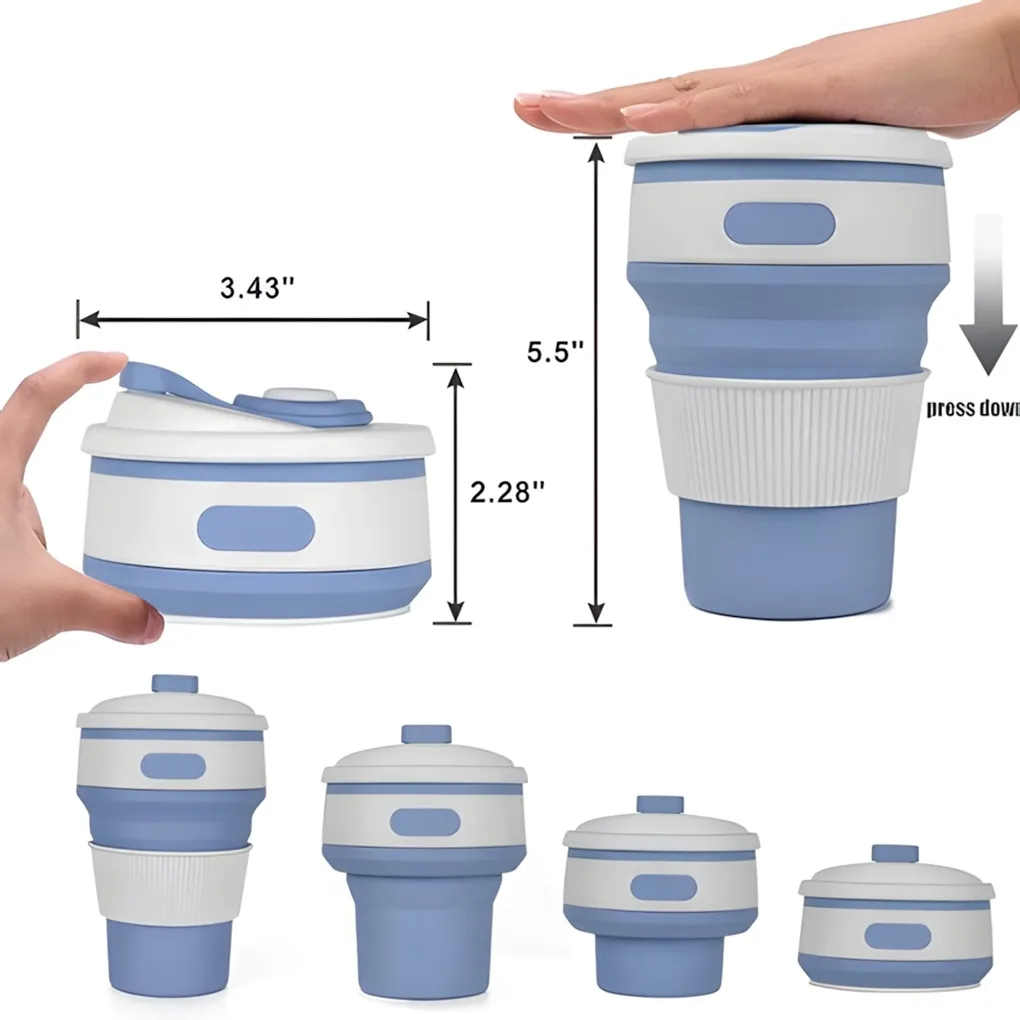 Vaso Para Café Plegable