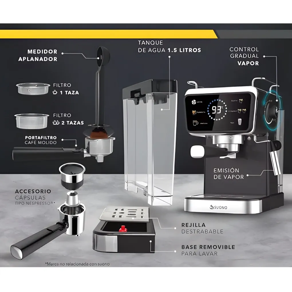 Cafetera Expresso Digital SUONO