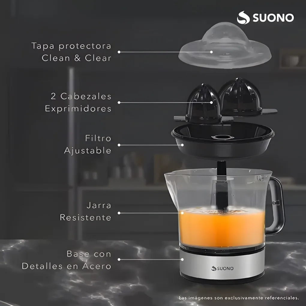 Exprimidor Electrico 700ML SUONO 6 Exprimidor Electrico 700ML SUONO