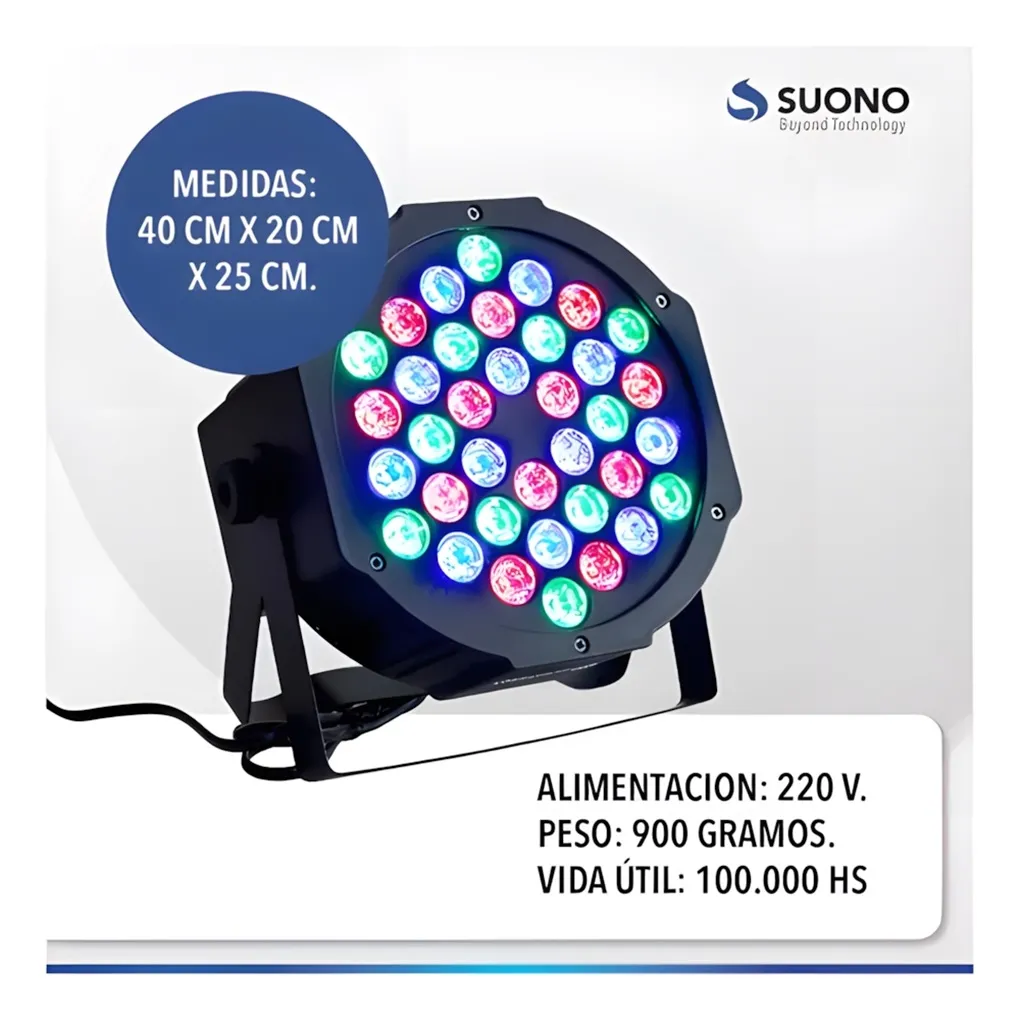 PROTON 36 LED SUONO 2 PROTON 36 LED SUONO