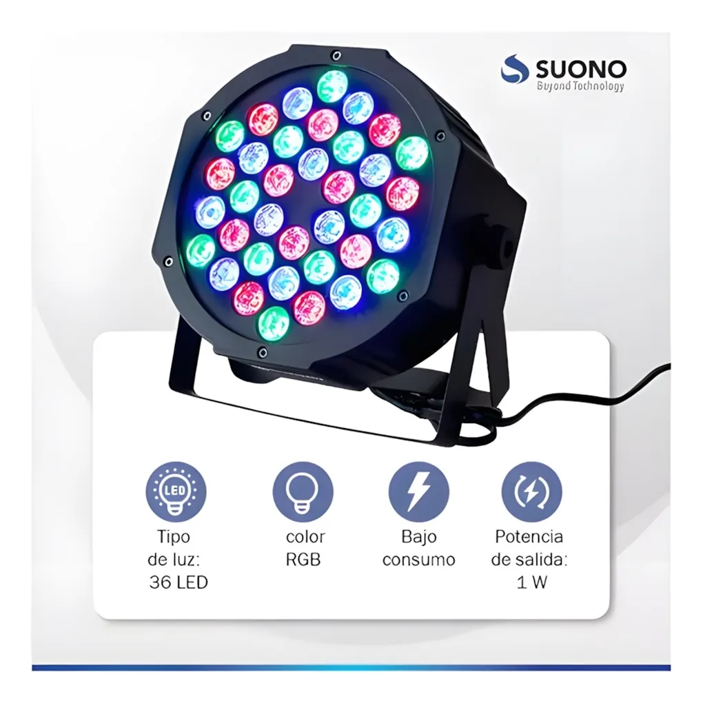 PROTON 36 LED SUONO 3 PROTON 36 LED SUONO