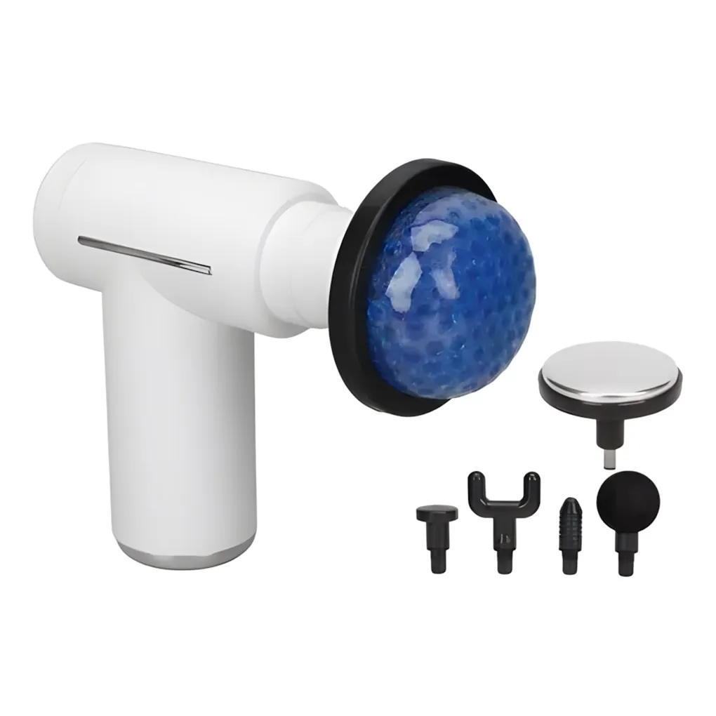 Pistola Masajeadora 6 Puntas intercambiables