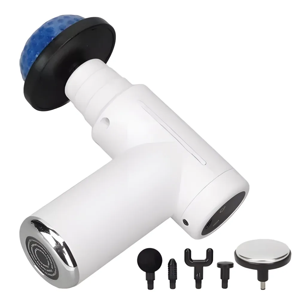 Pistola Masajeadora 6 Puntas intercambiables