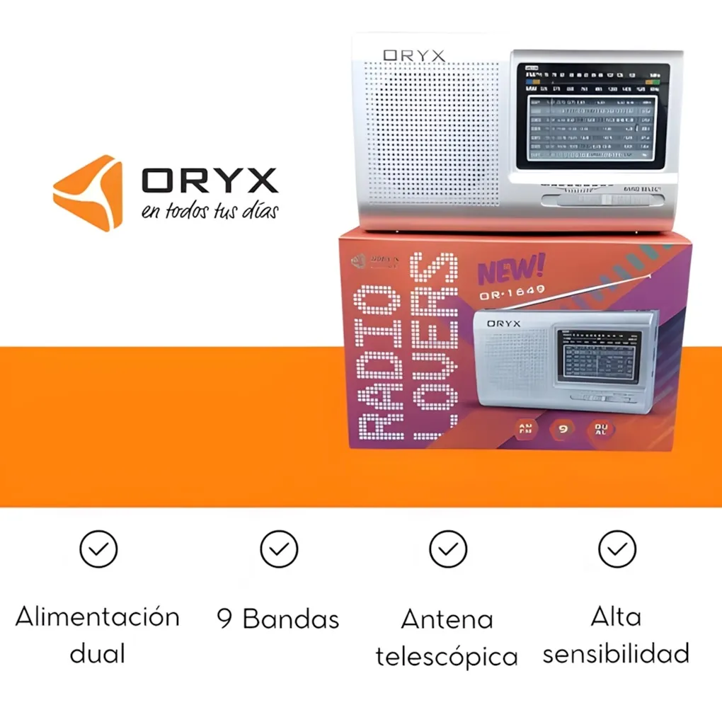 Radio AM/FM Oryx OR-1649