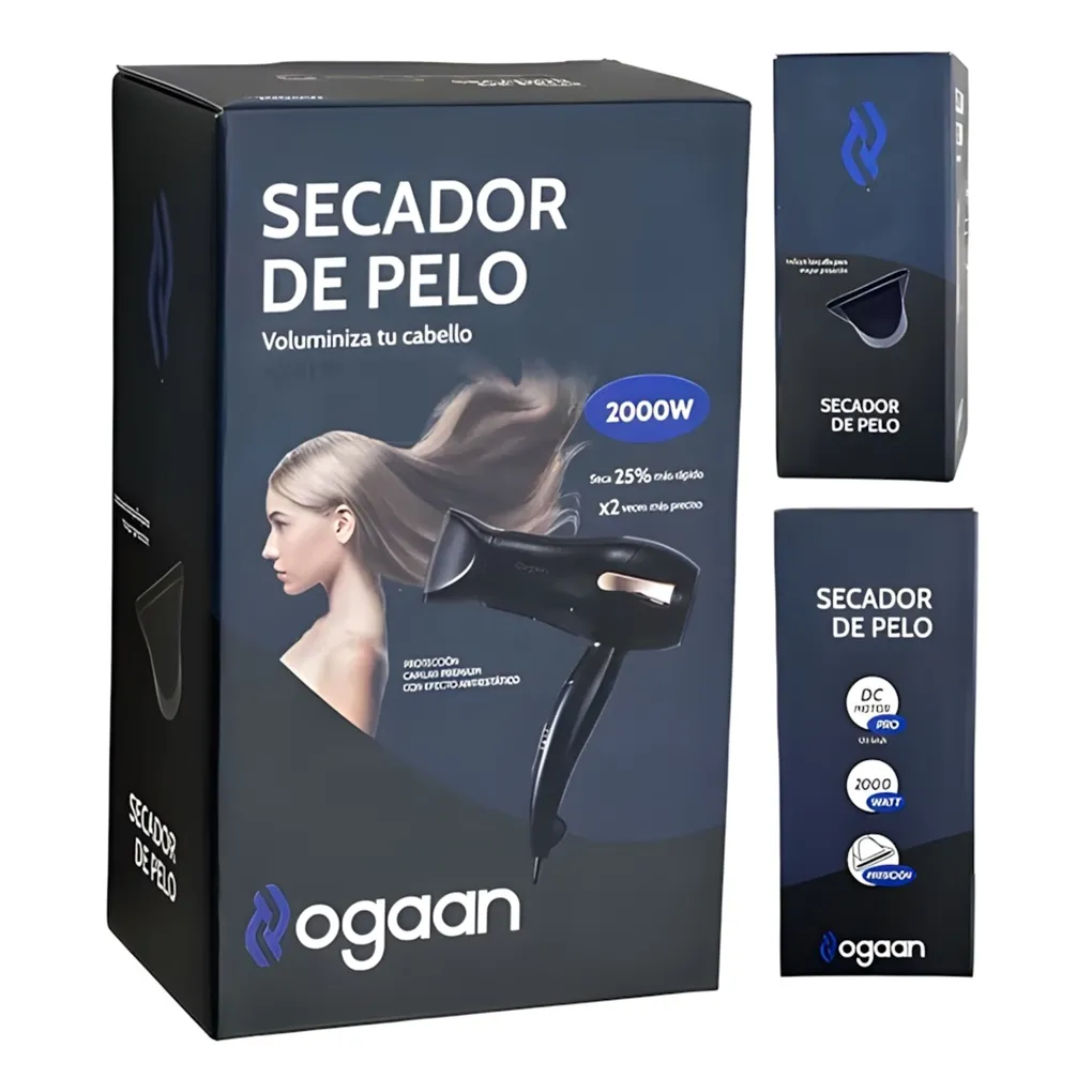 Secador de Pelo Ogaan 2000w HC8170 3 Secador de Pelo Ogaan 2000w HC8170