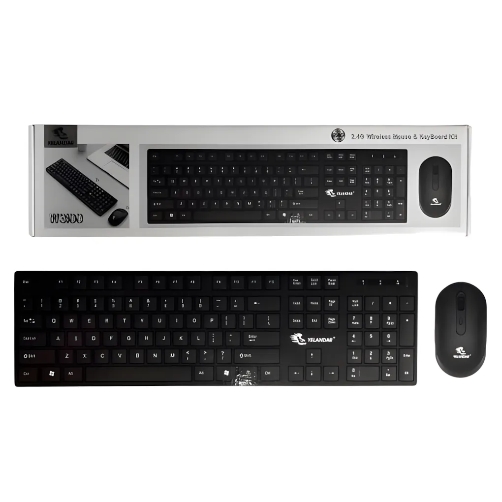 Set Inalámbrico de Mouse y Teclado YELANDAR W3100 2.4G