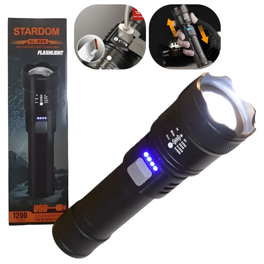Linterna con Powerbank STARDOM KL-536 Linterna con Powerbank STARDOM KL-536