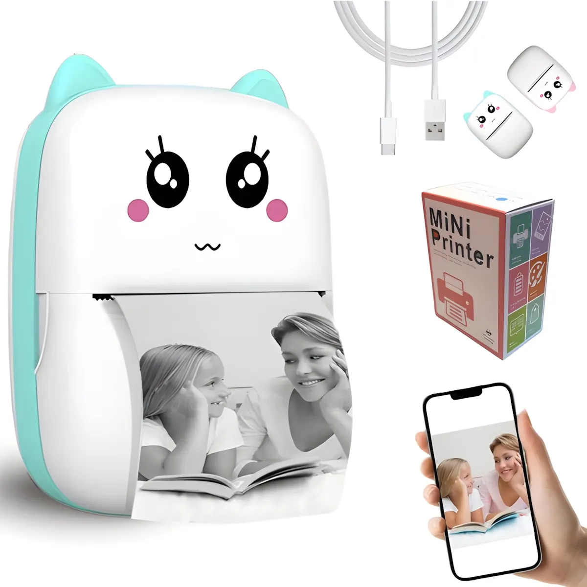 Mini Impresora Bluetooth Printer