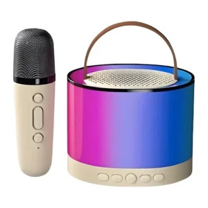Parlante con Microfono inalambrico K52 RGB