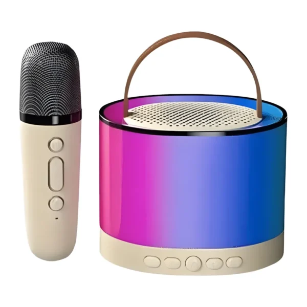Parlante con Microfono inalambrico K52 RGB