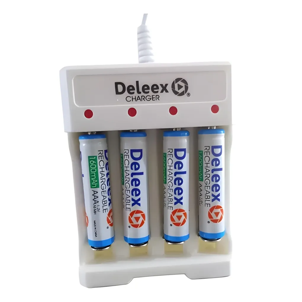 Cargador de Pilas DELEEX DX-0604U 1 Cargador de Pilas DELEEX DX-0604U