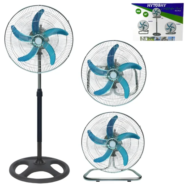 Ventilador HYTOSHY 18” 3 EN 1 Ventilador HYTOSHY 18” 3 EN 1