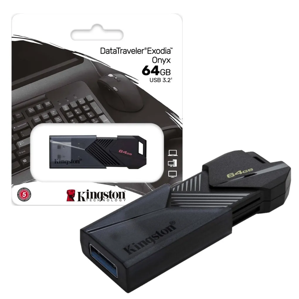 Pendrive 64gb Kingston DT Exodia 3.2