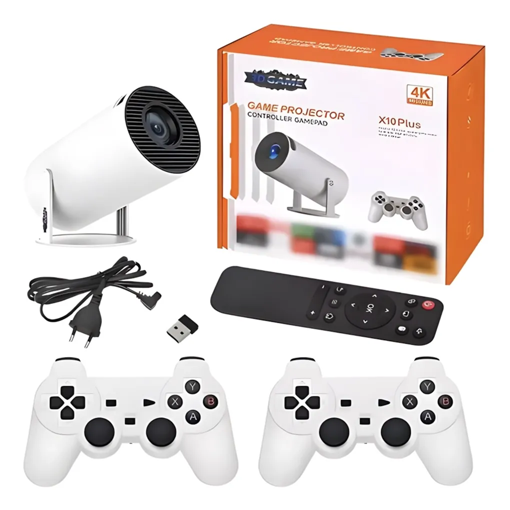 Proyector Smart con Consola Retro Incorporada