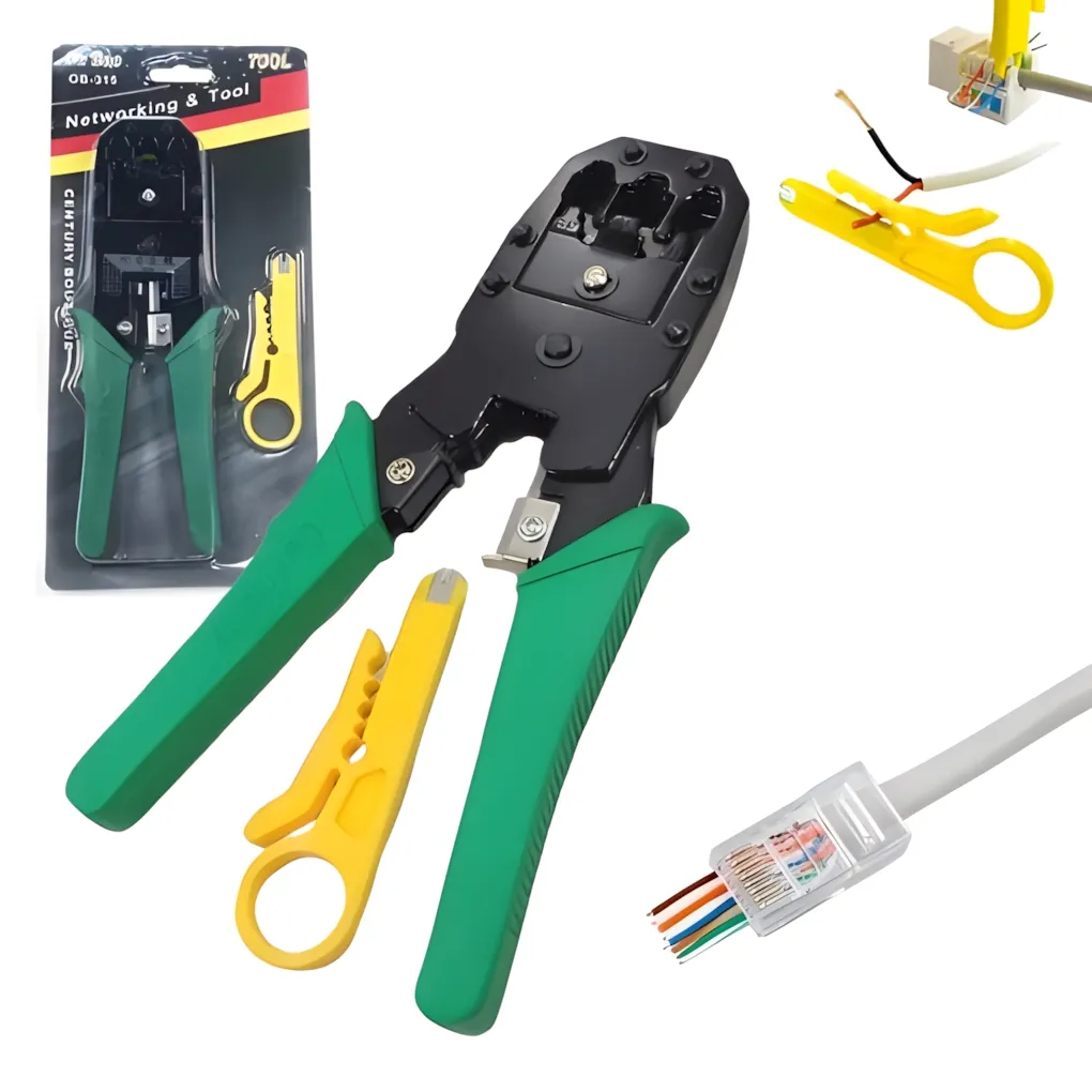 Set Para Armado de Cables de Red Set Para Armado de Cables de Red