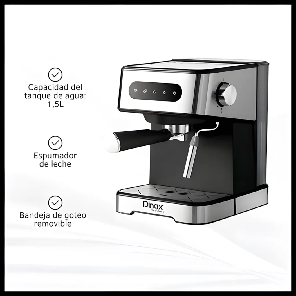 Cafetera 1350W DINAX CFE1350BL 2 Cafetera 1350W DINAX CFE1350BL