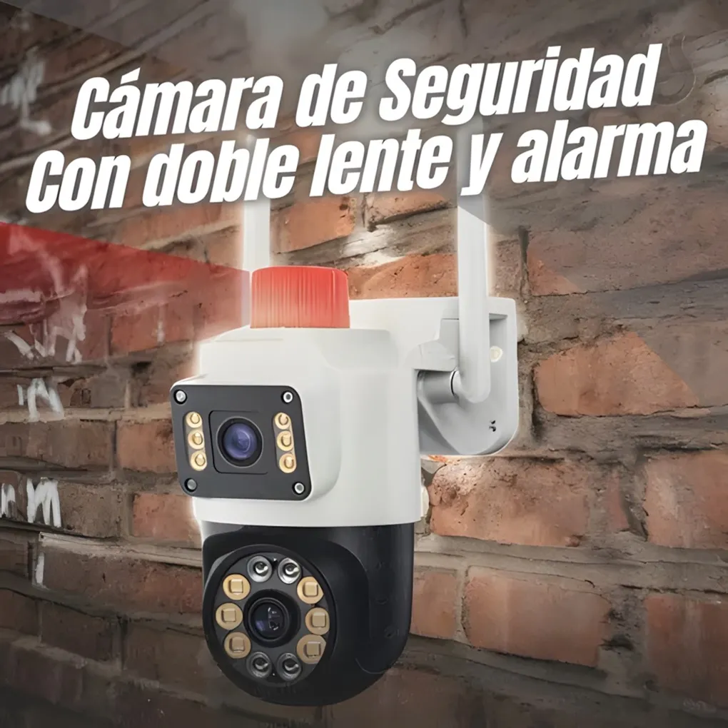 Cámara de Seguridad ORYX Con Alarma S-1218KA OR-204 1 Camara de Seguridad Jortan JT-9689U