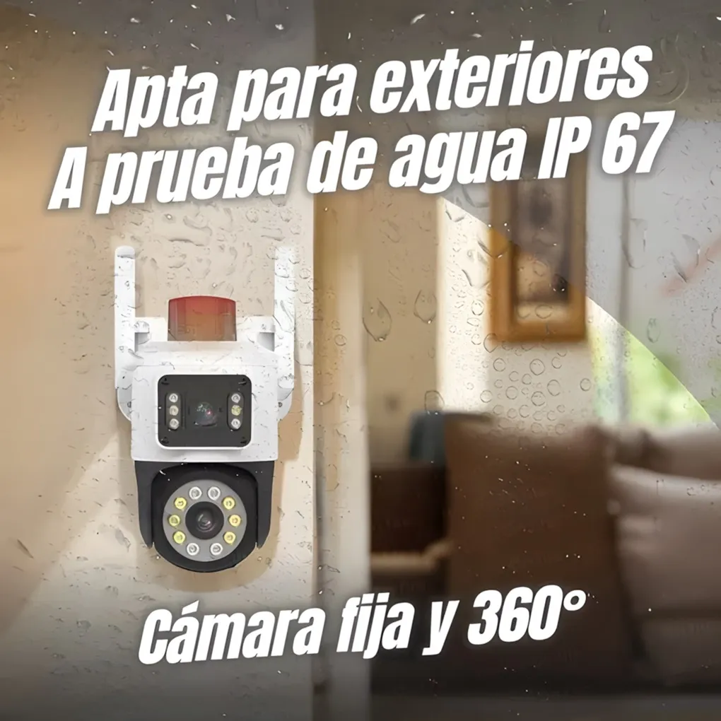 Cámara de Seguridad ORYX Con Alarma S-1218KA OR-204 2 Camara de Seguridad Jortan JT-9689U