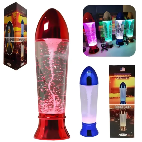 Lampara Velador Led Tornado LAMP F-878 Lampara Velador Led Tornado LAMP F-878