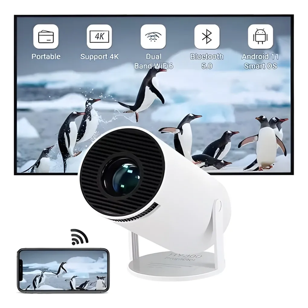 Proyector Android Tubo Ultra HD 2 Proyector Android Tubo Ultra HD