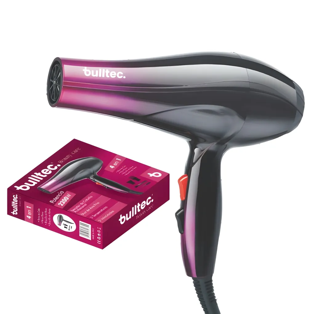 Secador de Pelo BULLTEC 2200W 4 EN 1
