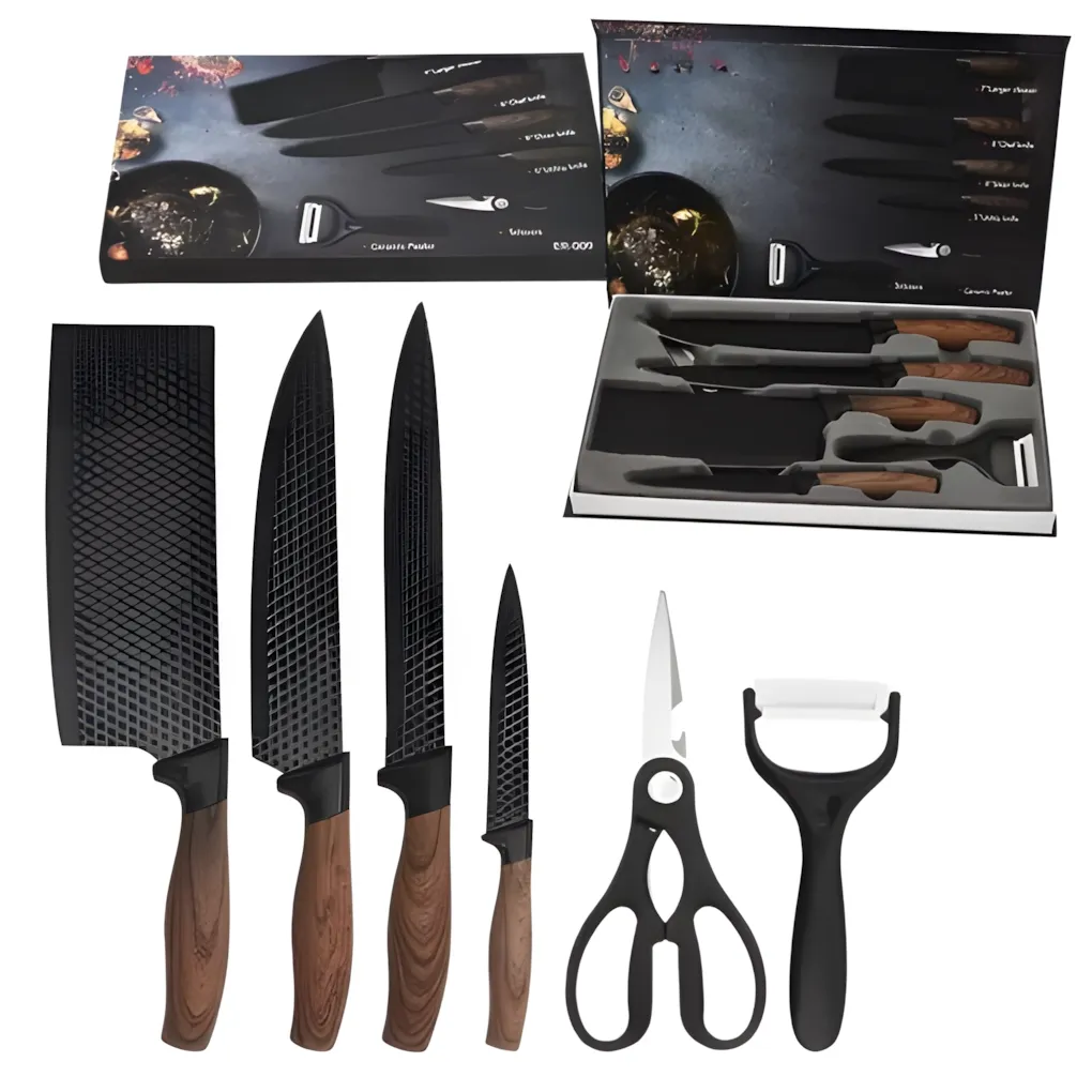 Set de Cuchillos HENVO ER-009 Set de Cuchillos HENVO ER-009