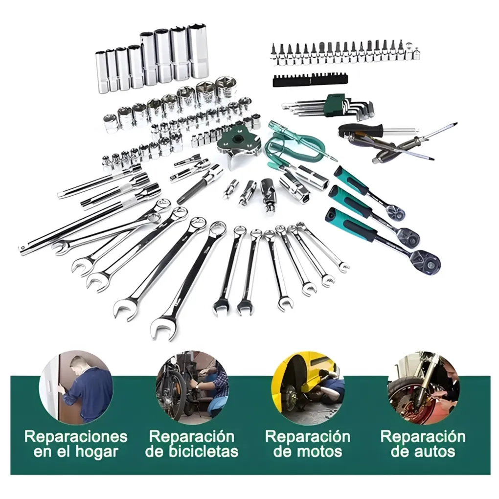 Set de LLaves CR-V 121PCS 2 Set de LLaves CR-V 121PCS