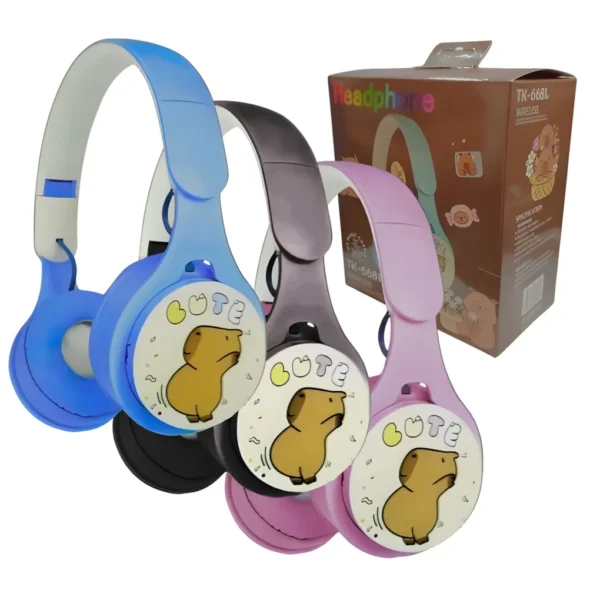 Auricular Vincha Bluetooth CAPIBARA