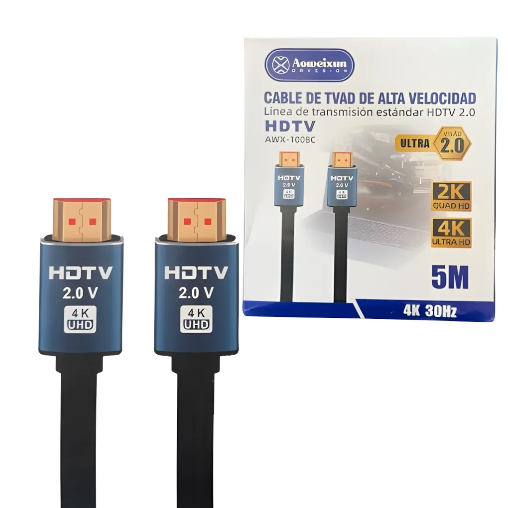 Cable HDMI – HDMI 5MTS HDTV AWX-1008C