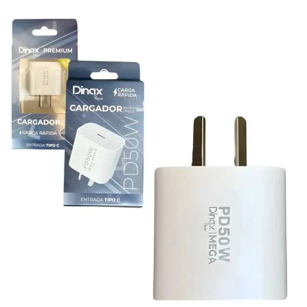 Cargador Cabezal USB-C 50W Dinax SN3-CAR-4.2-TC Cargador Cabezal USB-C 50W Dinax SN3-CAR-4.2-TC