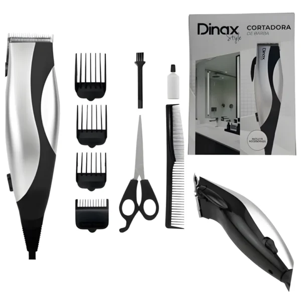 Cortadora de Barba Profesional con Accesorios DINAX CORHCL909