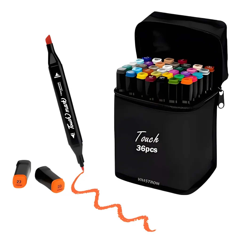 Estuche de Felpas x36 Pcs