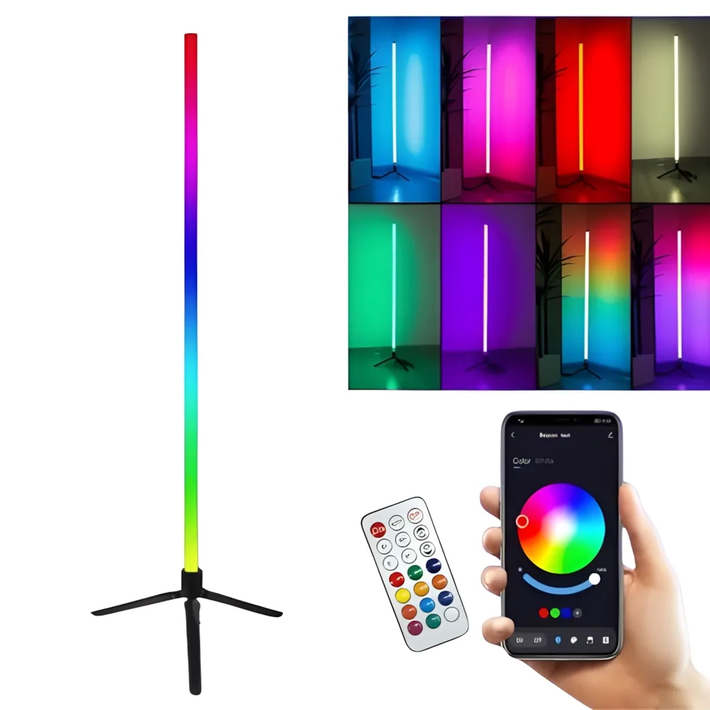Lampara de Pie RGB 1.5m LAMPLED13B