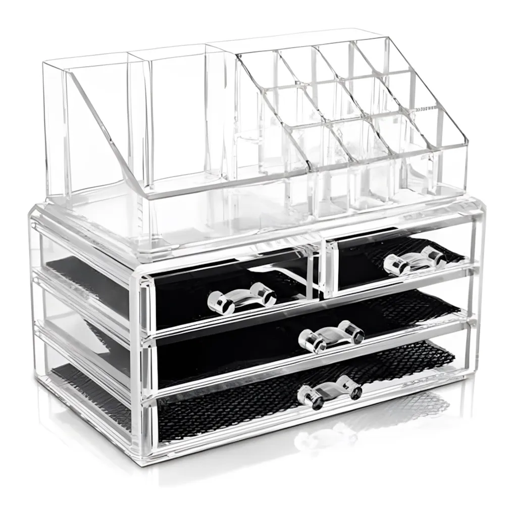 Organizador Acrílico de Cosmeticos JN-806 1 Organizador Acrílico de Cosmeticos JN-806