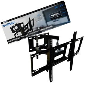 Soporte Para TV 26″- 55″ Doble Brazo BULLTEC